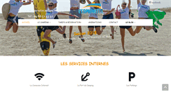 Desktop Screenshot of campingespiguette.fr